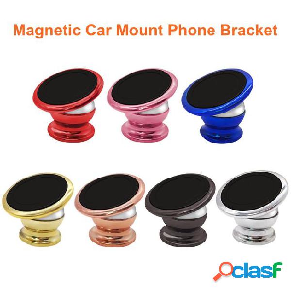 Magnet cell mobile phone holder car mount bracket 360