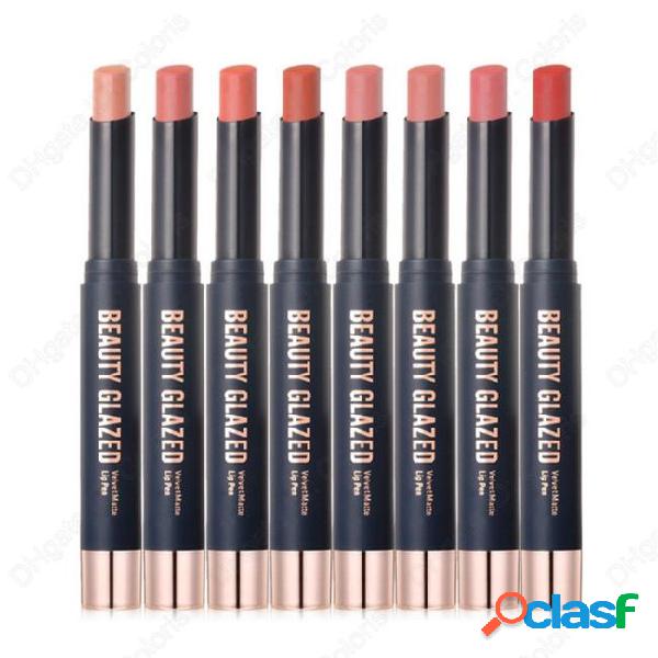 Makeup velvet matte lip pen non-stick cup lipstick pencil 8
