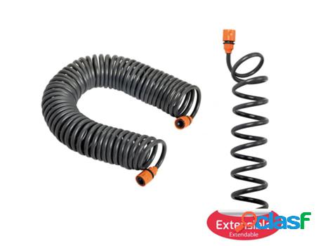 Manguera riego jardin autoenroscable con conectores 15