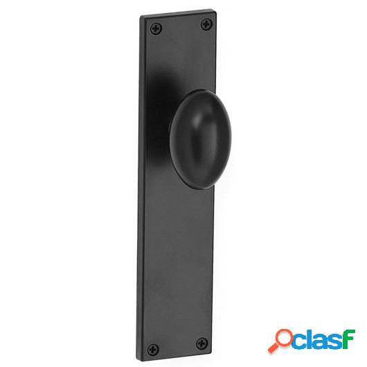 Manivela Puerta 230X50Mm Placa Larga Clovan Zamak/Laton Ne