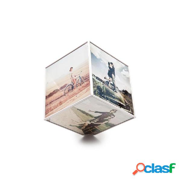 Marco de fotos kube balvi con forma de cubo