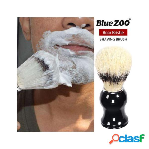 Men麓s pure boar bristle removal beard hair shaving brush