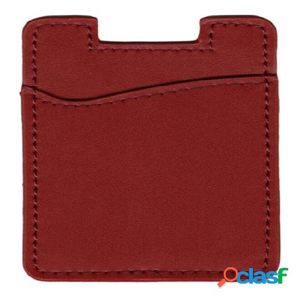Mens slim pocket minimalist genuine leather credit card