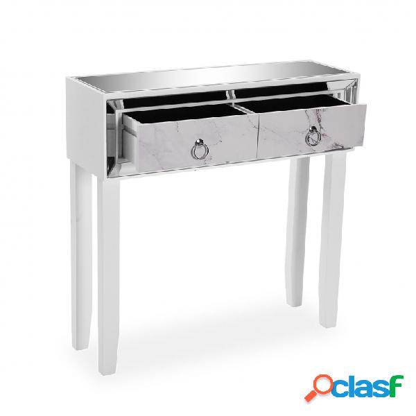 Mesa de entrada 2 cajones loiri