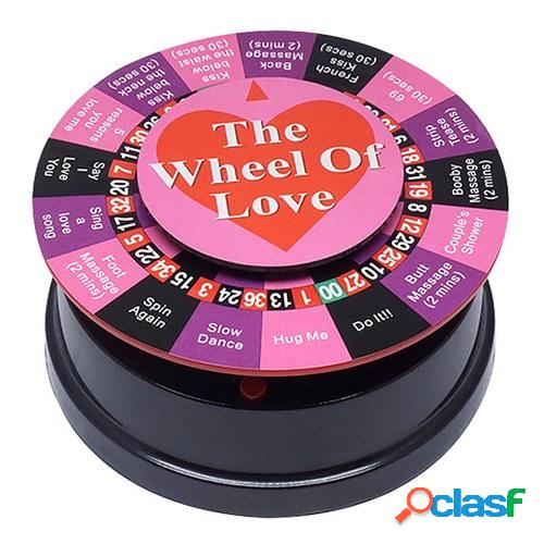 Mini Wheel of Love Wheel of Fortune con 17 formas de jugar
