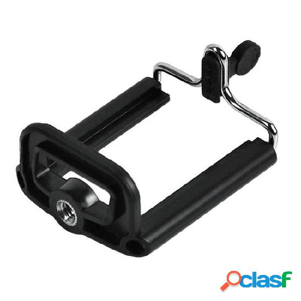 Mini clamp camera adapter tripod mount bracket clip phone