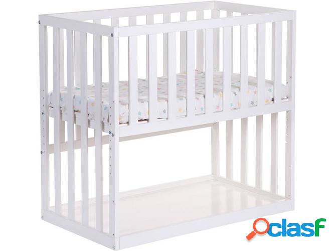 Minicuna CHILDHOME con Ruedas y Bandeja (50x90 cm)