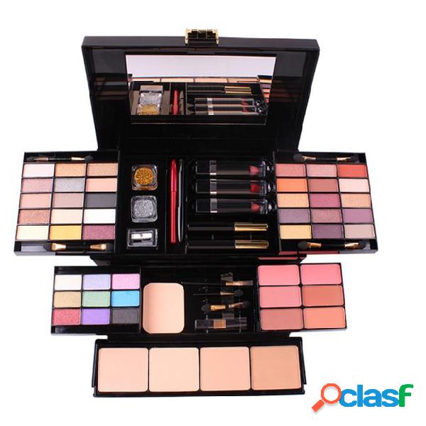 Miss rose makeup set box professional eyeshadow lip gloss