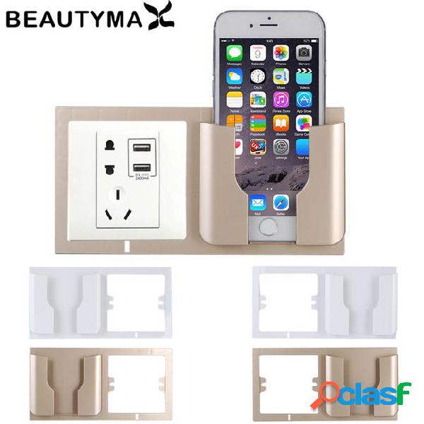 Mobile phone charging wall holder wall phone holder charger