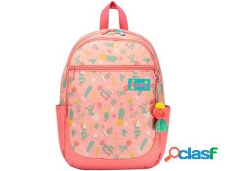 Mochila TOTTO Cactus Pink (29.50x40x11.50cm - Multicolor)