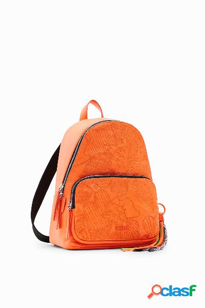 Mochila pequeña bordada - ORANGE - U