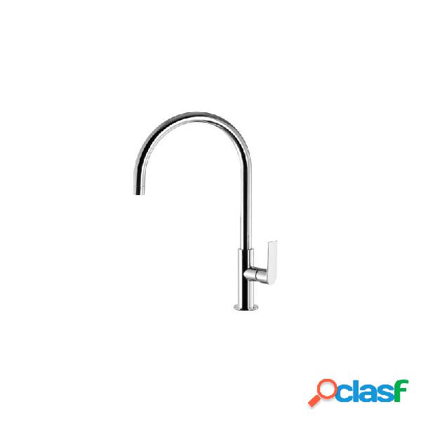 Monomando lavabo tres loft caño tubo 324 mm cromo