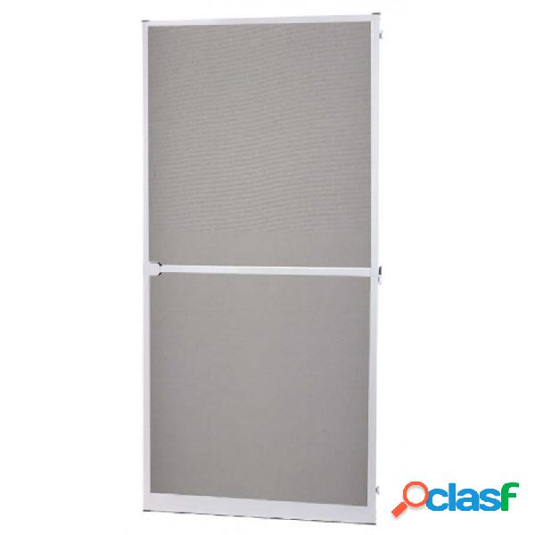 Mosquitera abatible para puerta decorline 100 x 220 blanco