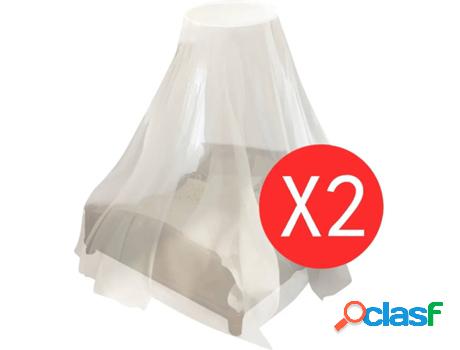 Mosquitero Redondo VIDAXL Blanco (56x325x230 cm)