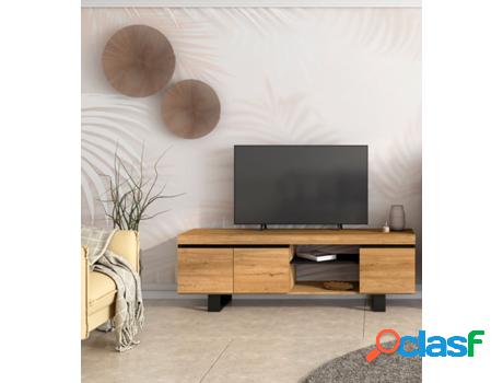 Mueble de TV SKRAUT HOME (160 x 40 x 53 - Melamina)