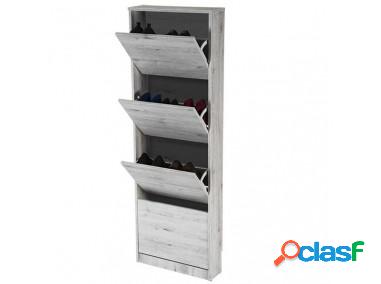 Mueble zapatero Loira 52AB Blanco Mozart - Zapateros