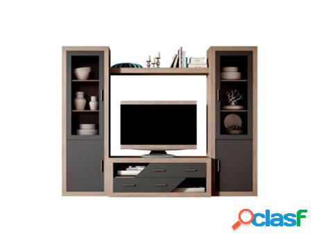 Muebles de Salón Nuka V5 HOMESOUTH (Grafito -