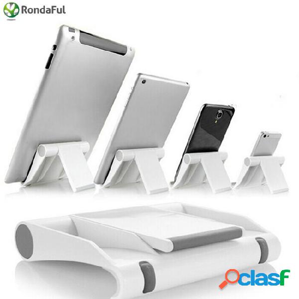 Multifunction rotary tablet pc smartphone stand foldable