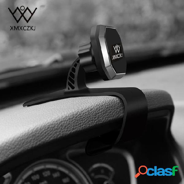 Mxczkj universal magnetic car phone holder car dashboard