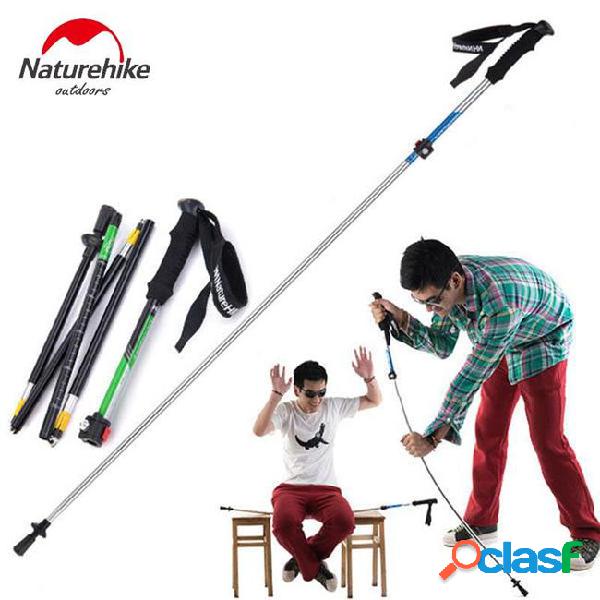 Naturehike ultra-light eva handle 5-section adjustable canes