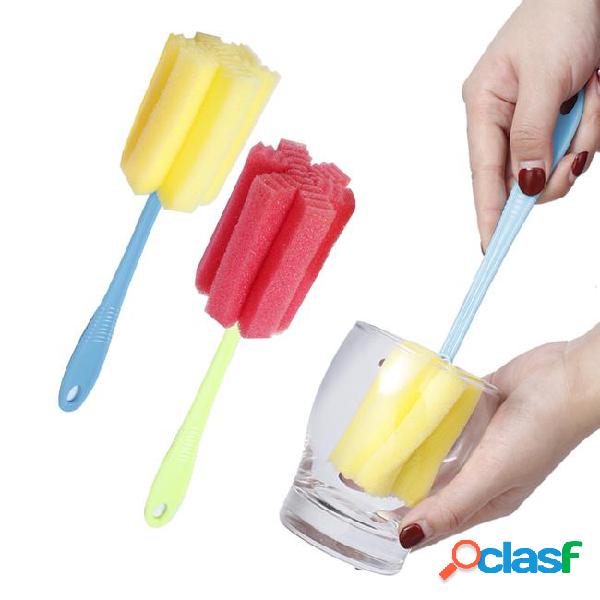 New 1 pc kitchen cleaning tool sponge brush for wineglass
