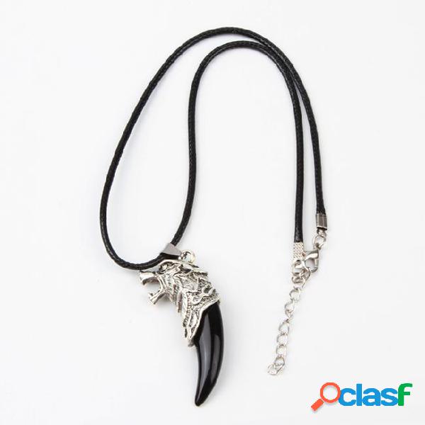 New arrival mens domineering brave wolf tooth shaped