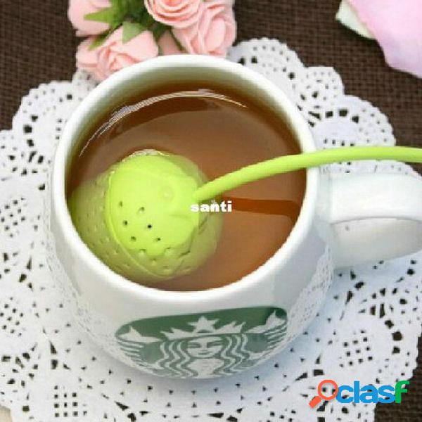 New arrive silicone rose design tea leaf strainer herbal