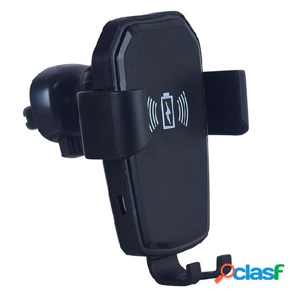 New car mount qi wireless charger sucker holder stand quick