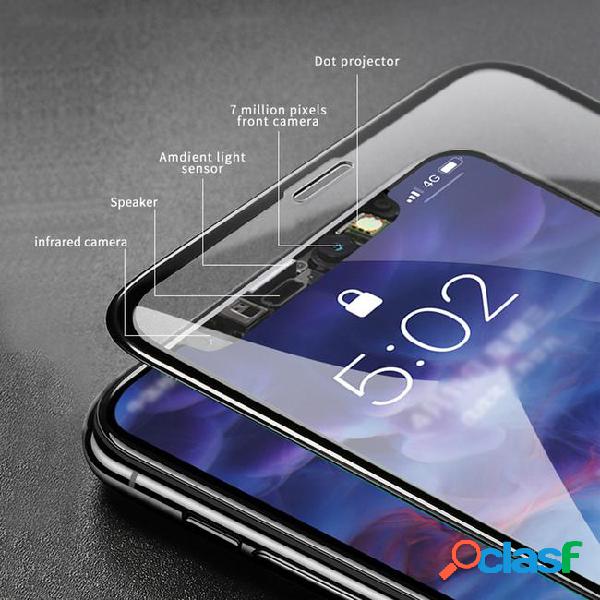 New for iphone x tempered glass screen protector 6d touch