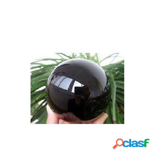 New!! natural obsidian polished crystal sphere ball