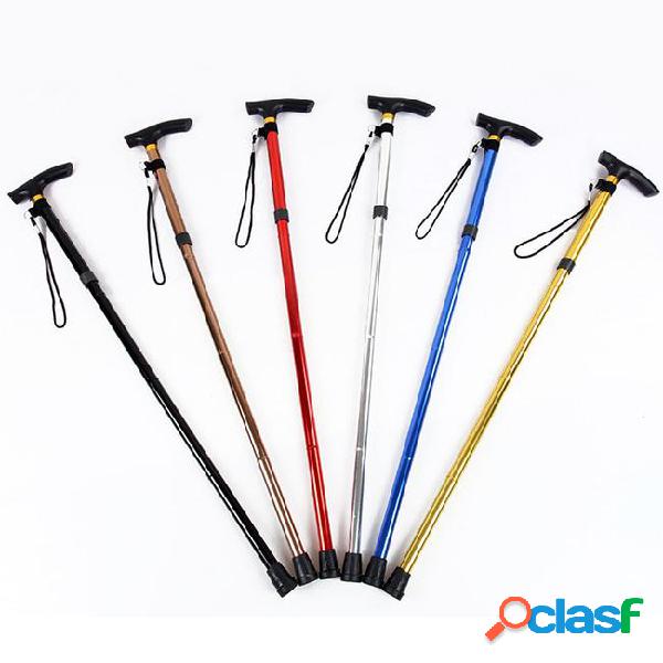 New outdoor 6 colors 5-section aluminum alloy adjustable