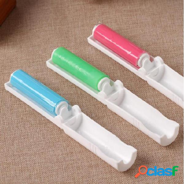 New portable stick washable lint roller wool implement