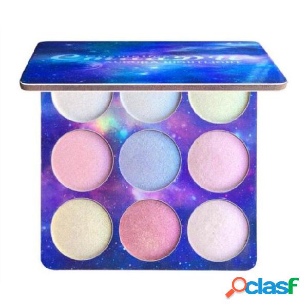 New style cmaadu 9 color high disc eyeshadow disc chameleon