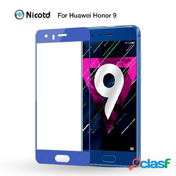 Nicotd for huawei honor 9 glass tempered for huawei honor 9