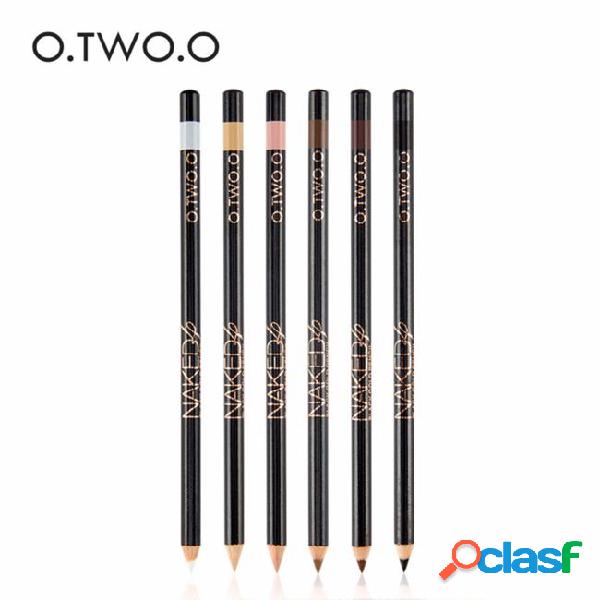 O.two.o 6 colors eyebrow pencil easy to color long-lasting
