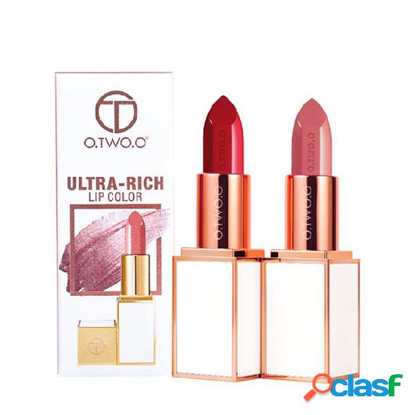 O.two.o brand makeup limited edition matte lipstick long