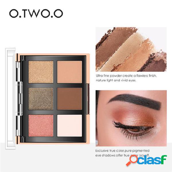 O.two.o brand palette eyeshadow highlighter glitter blusher