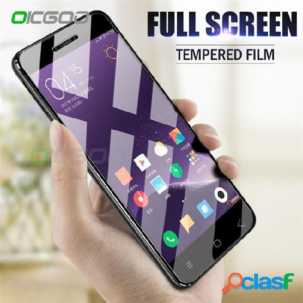 Oicgoo tempered glass for xiaomi redmi note 4 4x screen