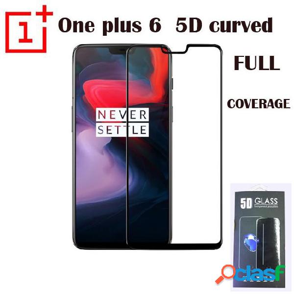 Oneplus 6 glass 3d full cover tempered glass from oneplus