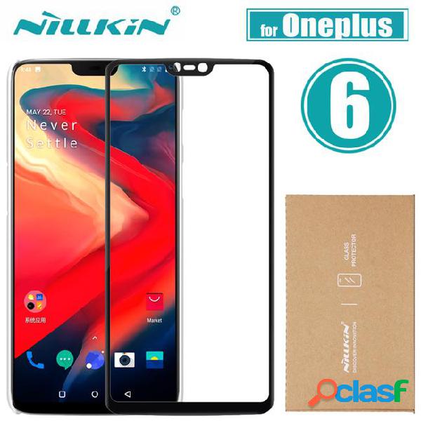 Oneplus 6 tempered glass one plus 6 screen protector nillkin