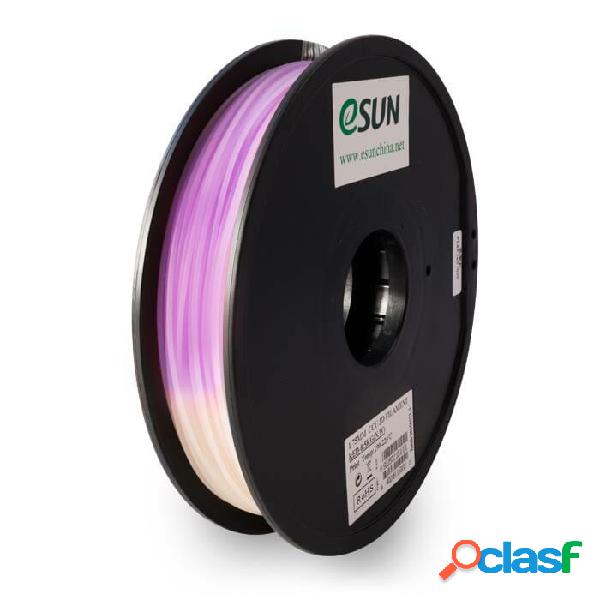 PLA eSUN Colour Change UV Púrpura 1,75 mm