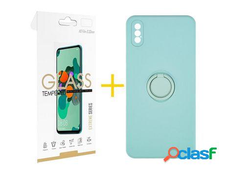 Pack 1 Película 2.5D + Funda SKYHE por Apple iPhone XR Gel
