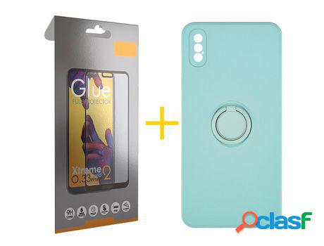 Pack 1 Película Full + Funda SKYHE por Apple iPhone XR Gel