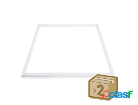 Pack 2 Paneles Framelux 42W Lifud Driver 60X60 cm Cálido