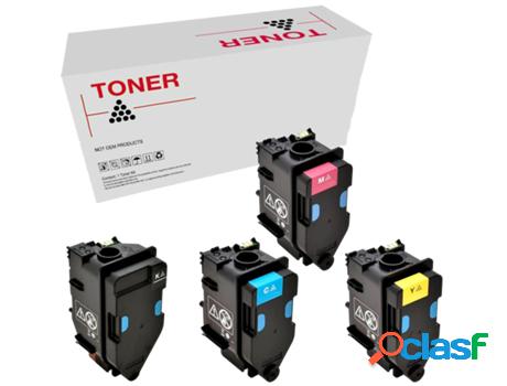Pack 4 Tóners Compatibles TNp80 Konica Minolta Bizhub