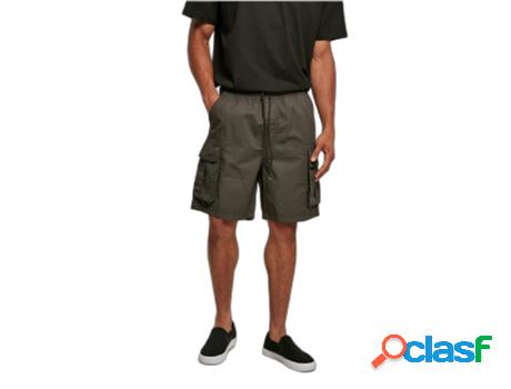 Pantalones Cortos para Hombre URBAN CLASSICS Negro (Tam: