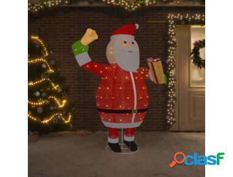 Papá Noel de Navidad Decorativo VIDAXL con LED (Multicolor