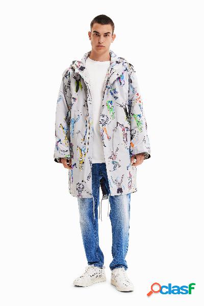 Parka oversize arty - WHITE - M