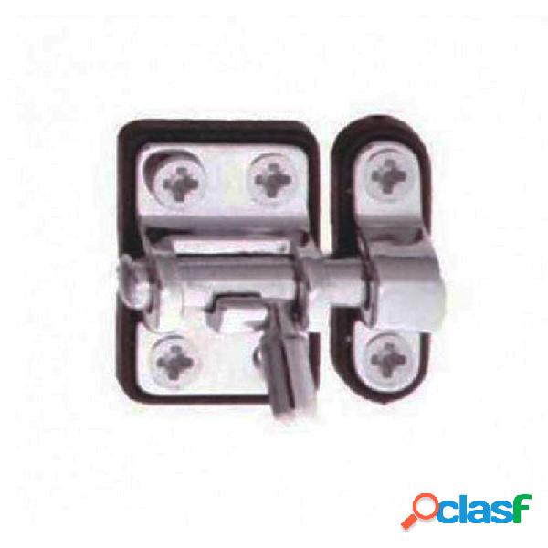 Pasador cerrojo base plastico mirvifer 20-25 niquelado