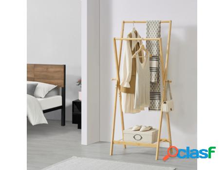 Percha [EN.CASA] Natural (Bambú - 150 x 60 x 42 cm)